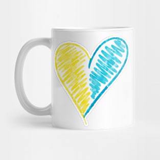 Heart Ukraine Mug